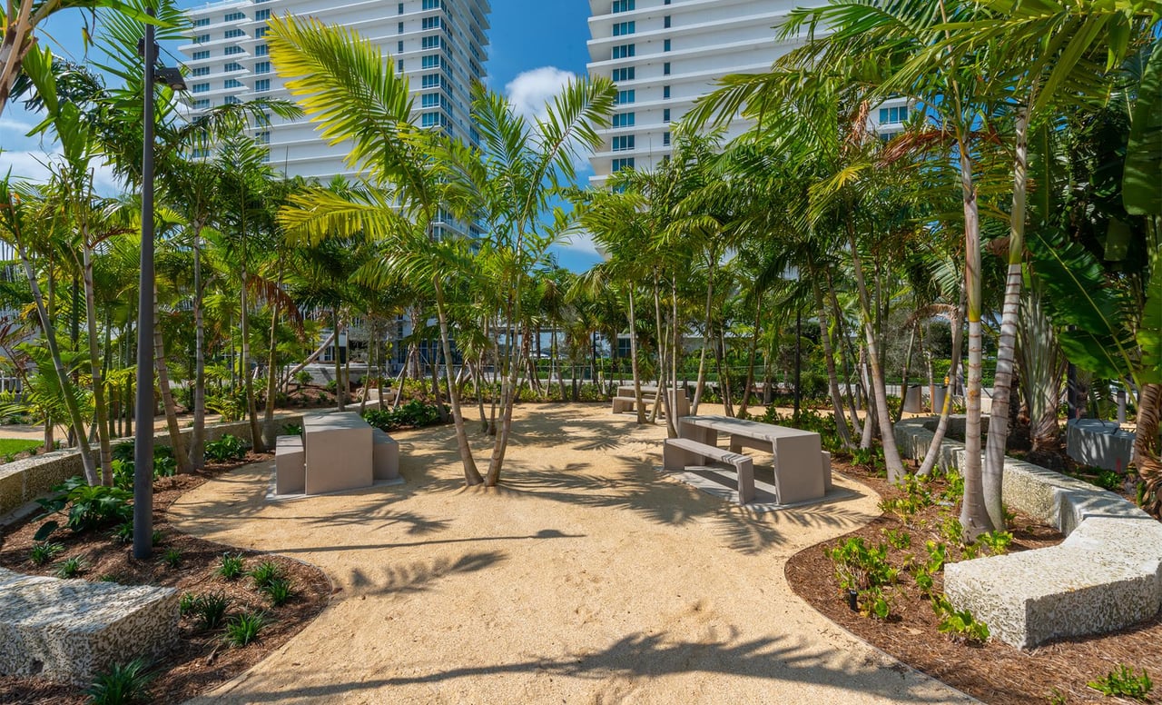 Canopy Park Garden at Five Park in Miami Beach
