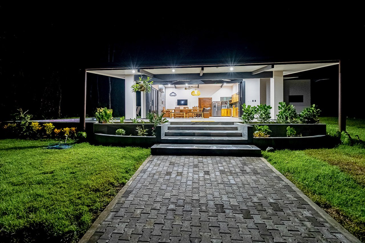 Jungle Home with Riverfront and Orchard in Ojochal Costa Rica