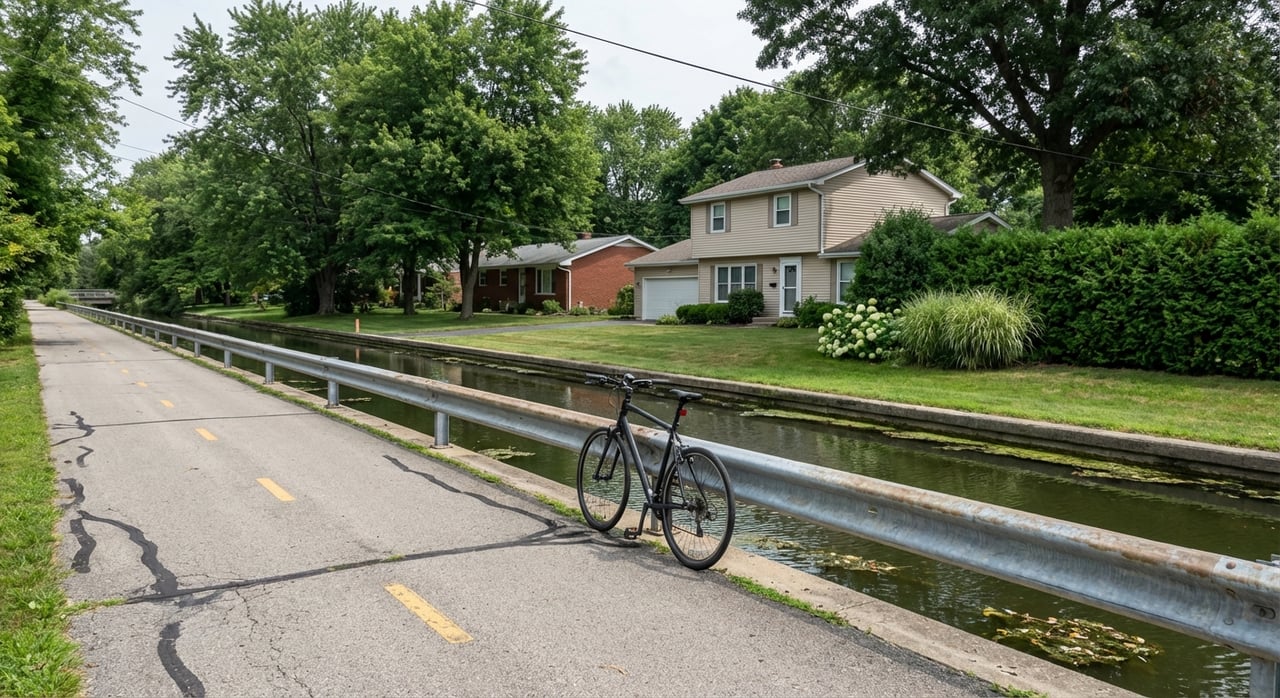 Everyday Living Near The Canal In North Tonawanda