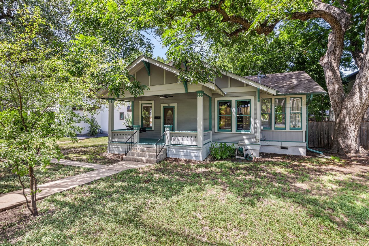 SOLD by Keenan Group: 706 E Monroe Street - Travis Heights Historic Charmer