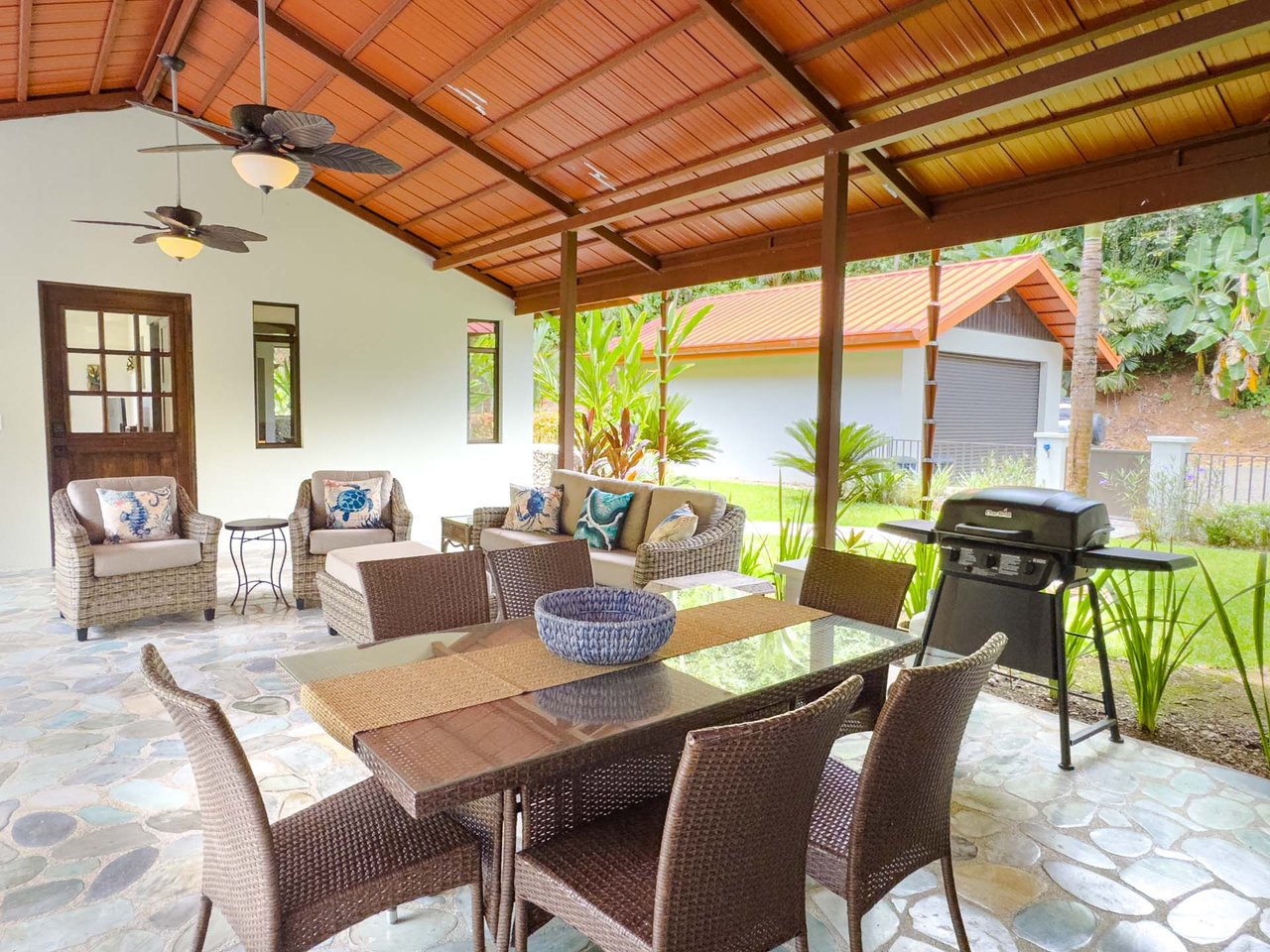 Luxury 3-Bedroom Waterfall-View Home
