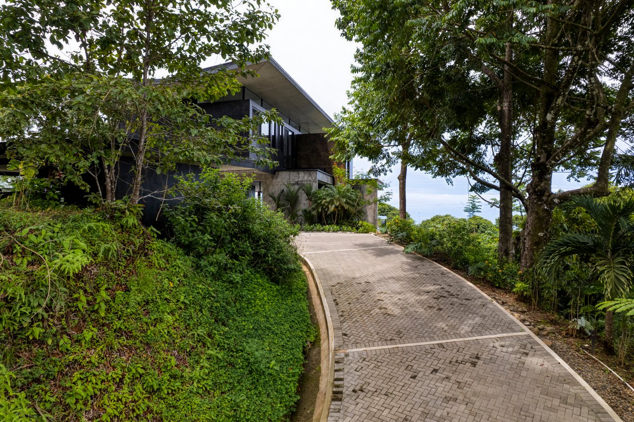 Architectural Masterpiece with Panoramic Whale Tail & Year-Round Sunset Views
