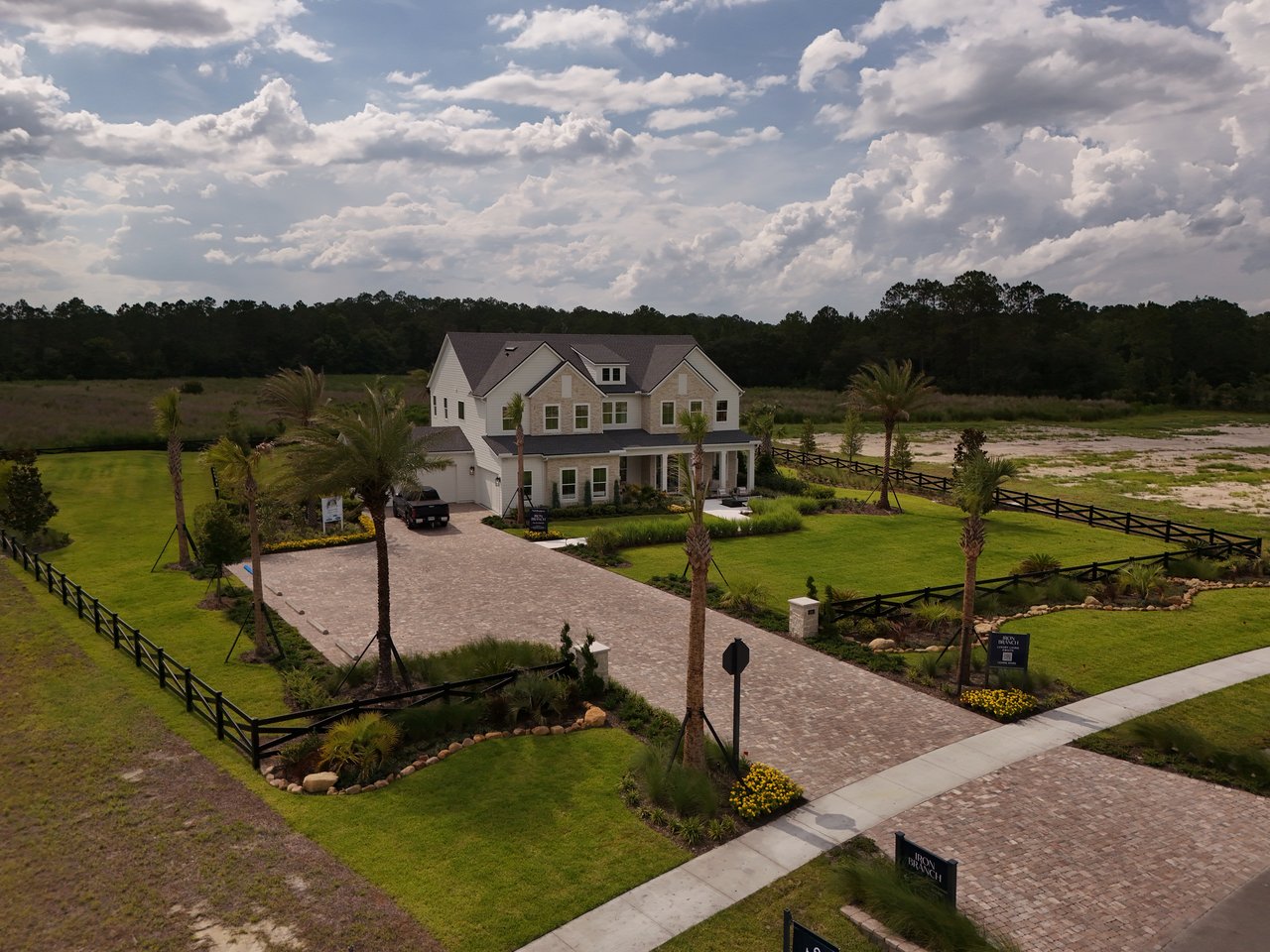 Iron Branch Model Home with Premium Landscaping