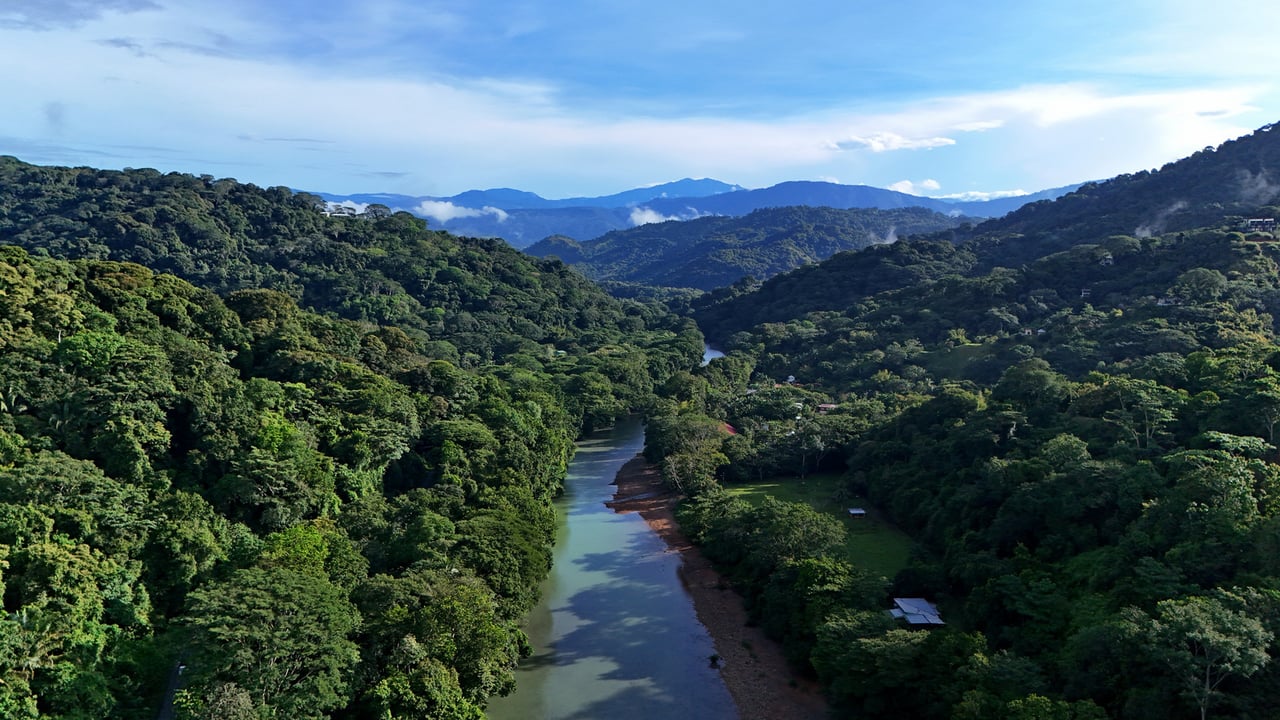 0.23 ACRES – Multi-Business Property In The Heart Of Dominical – Restaurant, 4 Cabins & Commercial Rental!!!!