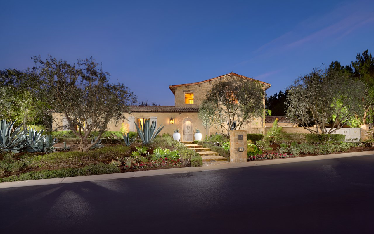 Shady Canyon Six Bedroom European-Influenced Estate on Prominent Street with Cul-de-Sac Sold