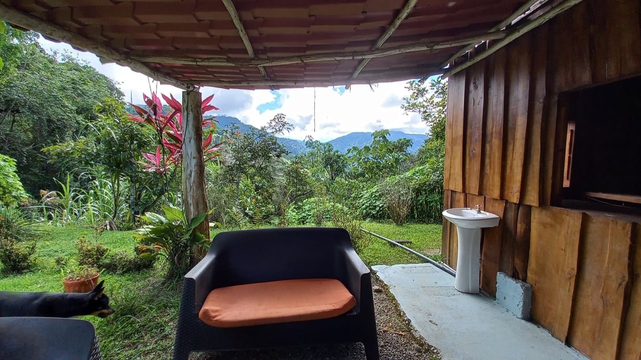 Charming Mountain Retreat with 2 Bedroom Home and Rustic Cabin