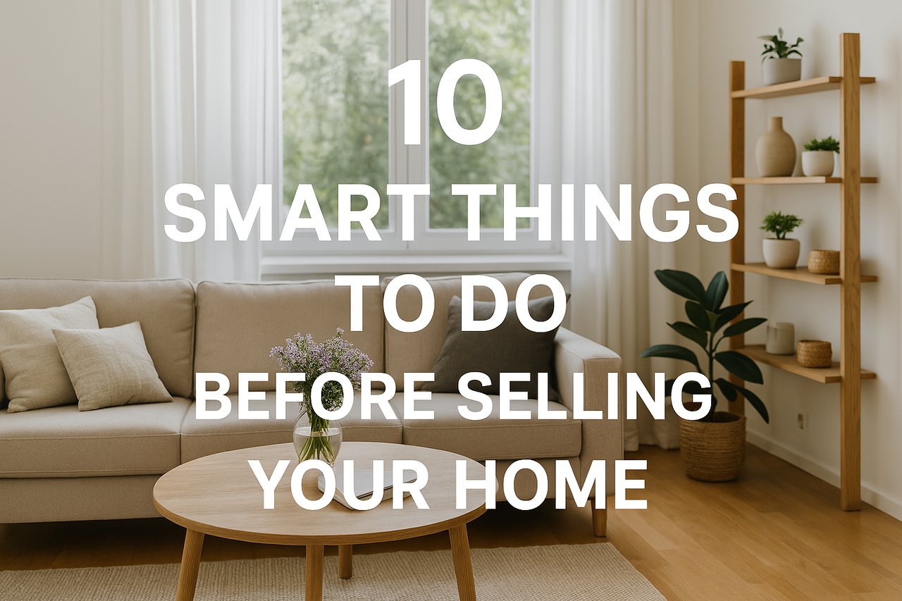 10 Smart Things to Do Before Selling Your Home