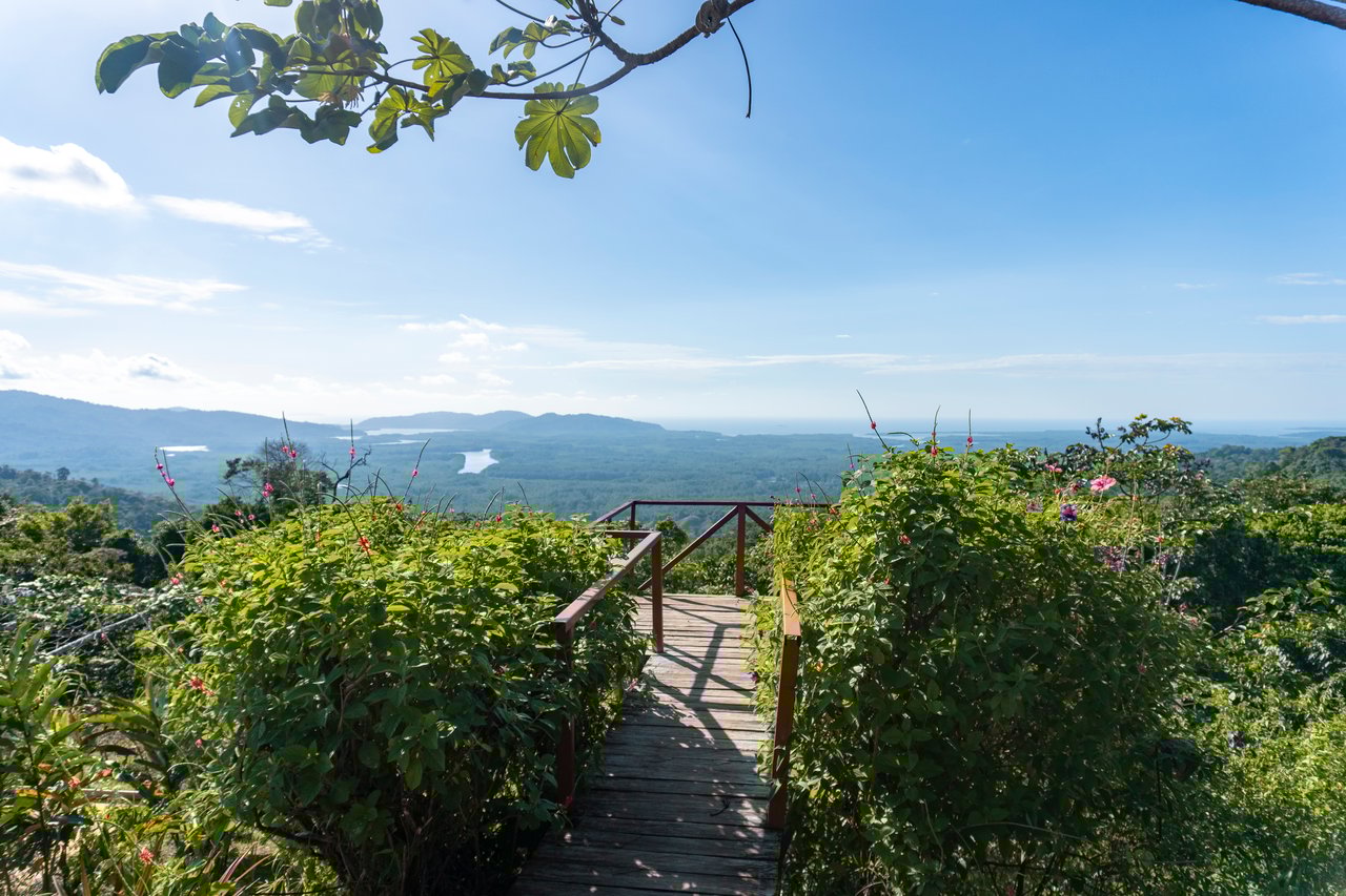 67 acres development (15 titled lots) with breathtaking views in Sierpe
