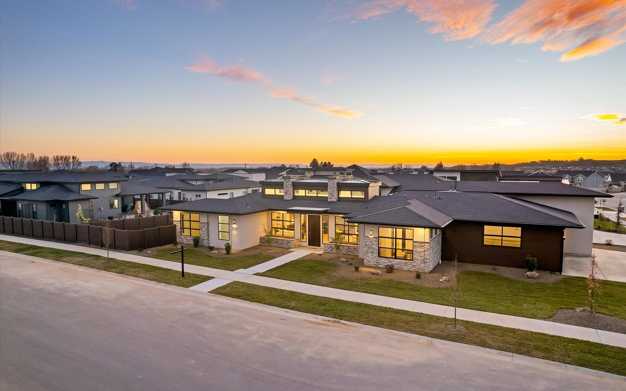 New Construction Home With Volcano Granite Island