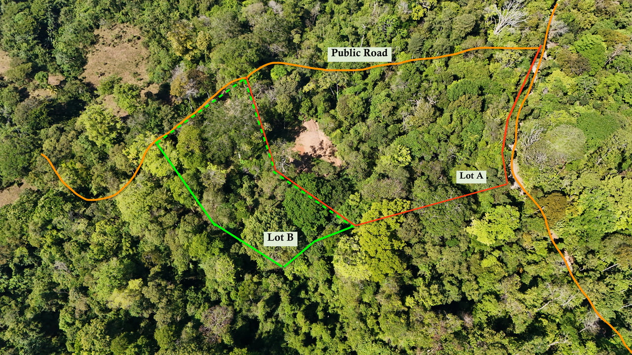 Two Ocean View Lots in Uvita – Easy Access and Large Building Sites