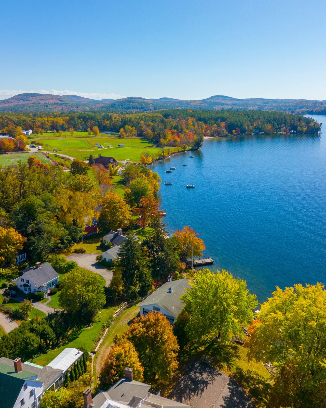 Lakefront property in Wolfeboro New Hampshire