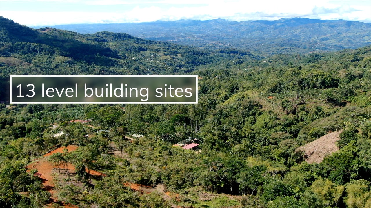 13 lot Land Development Opportunity with new waterfall view home-near San Isidro