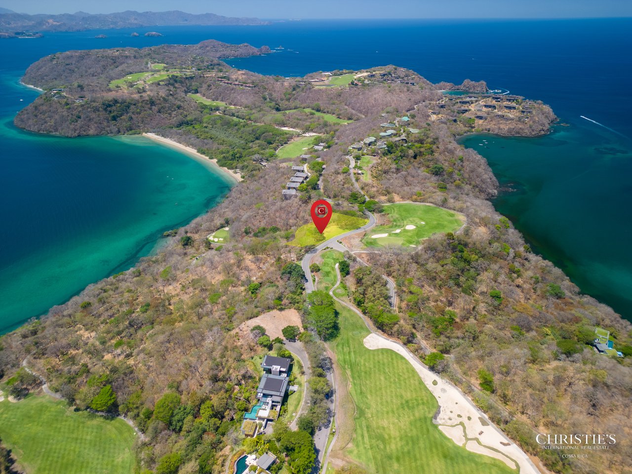 Spectacular Golf-Front Ocean View Estate Homesite with Ultra-Luxury Home Design Estate Lot 348 | Peninsula Papagayo