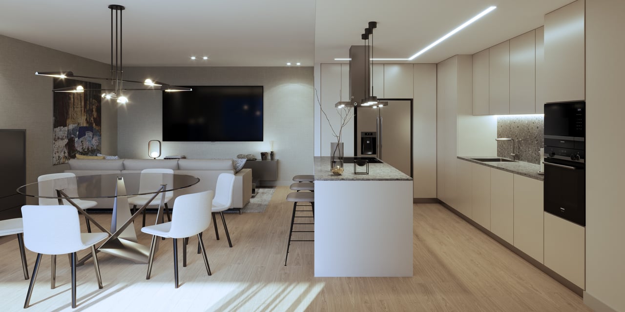 Sophisticated Three-bedroom Apartment in Private Address Region