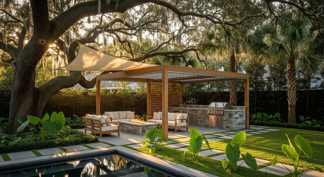 Shade Solutions For Sunny Garden City Backyards