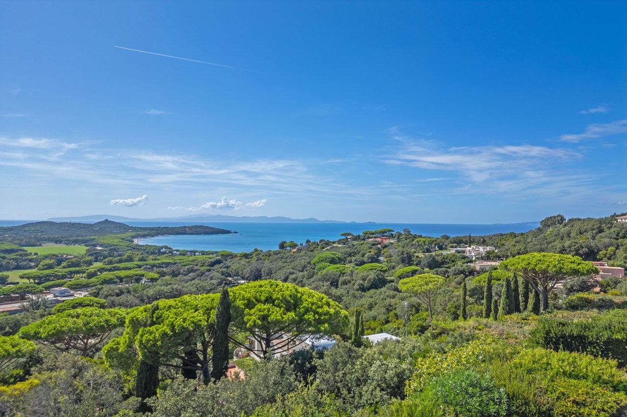 Villa with sea View in Punta Ala in Maremma Toscana