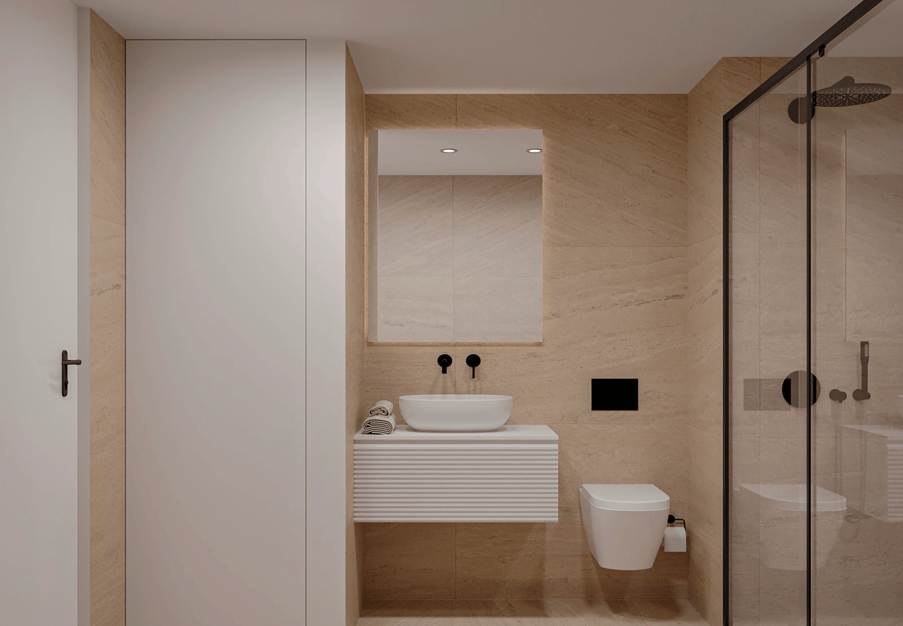 1+1 Bedroom Apartment with Two Balconies in Armação de Pêra, Algarve