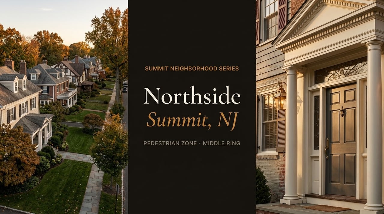 Northside, Summit, NJ: One Neighborhood, Two Rings, Two Pricing Regimes.