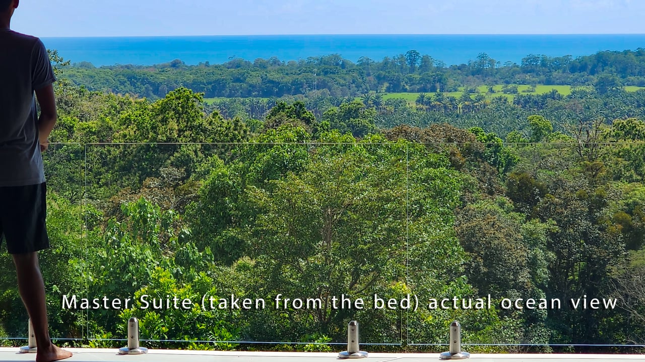 4 ACRES – 3 Bedroom Home “The Crystal Shire” With Wide Ocean View, Creek, Solar Power, Fine Craftsmanship, Self Sufficiency!!