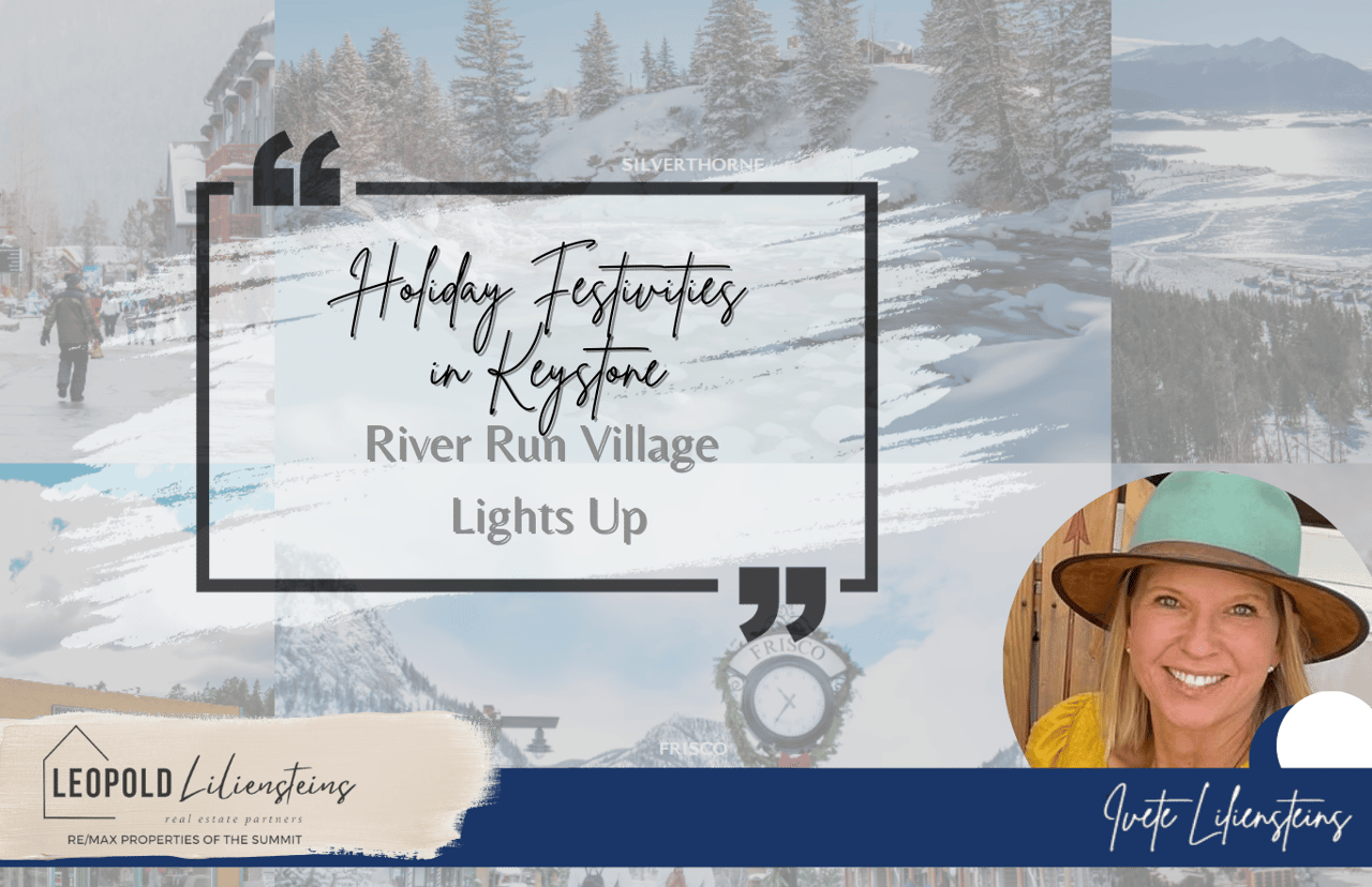 Holiday Festivities in Keystone: River Run Village Lights Up