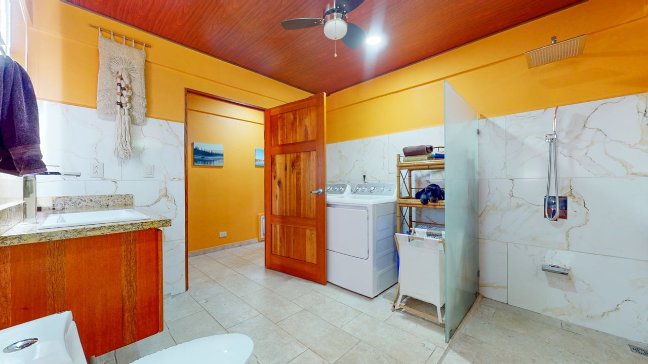 Contemporary Ojochal Retreat with Two Acres, Pool & Stream Access