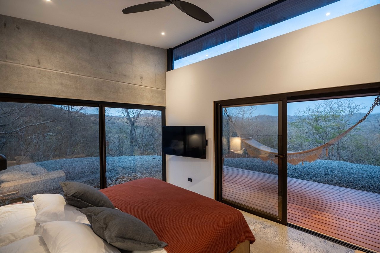 Casa Negra | Modern 3-Bedroom Luxury Home with Pool and Mountain Views near Playa Negra, Costa Rica
