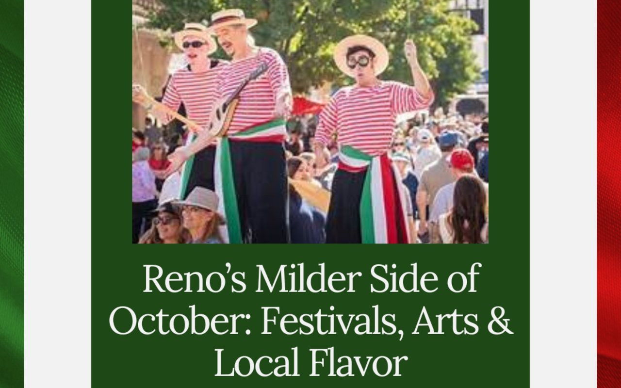 Pasta, Music & Vibes: What to Expect at Reno’s Italian Festival This October