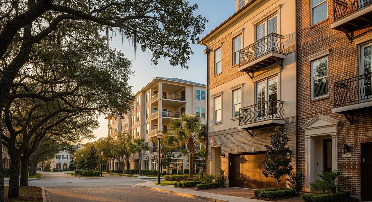 Condo or Townhome for Long‑Term Rent in Market Common?