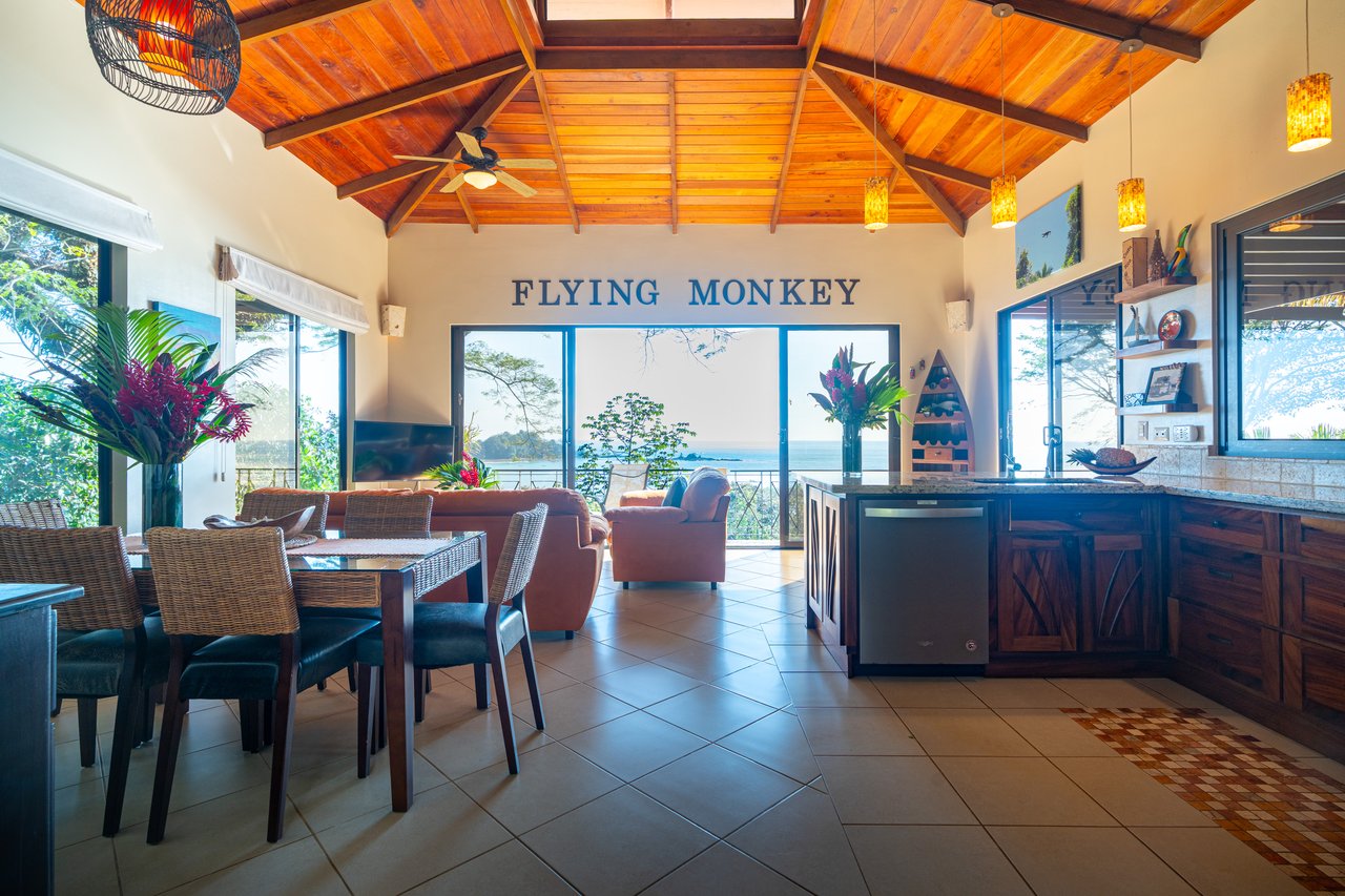 Canto Del Mar, Villa 3, Front Ridge Full Sunset Ocean and Jungle Views!