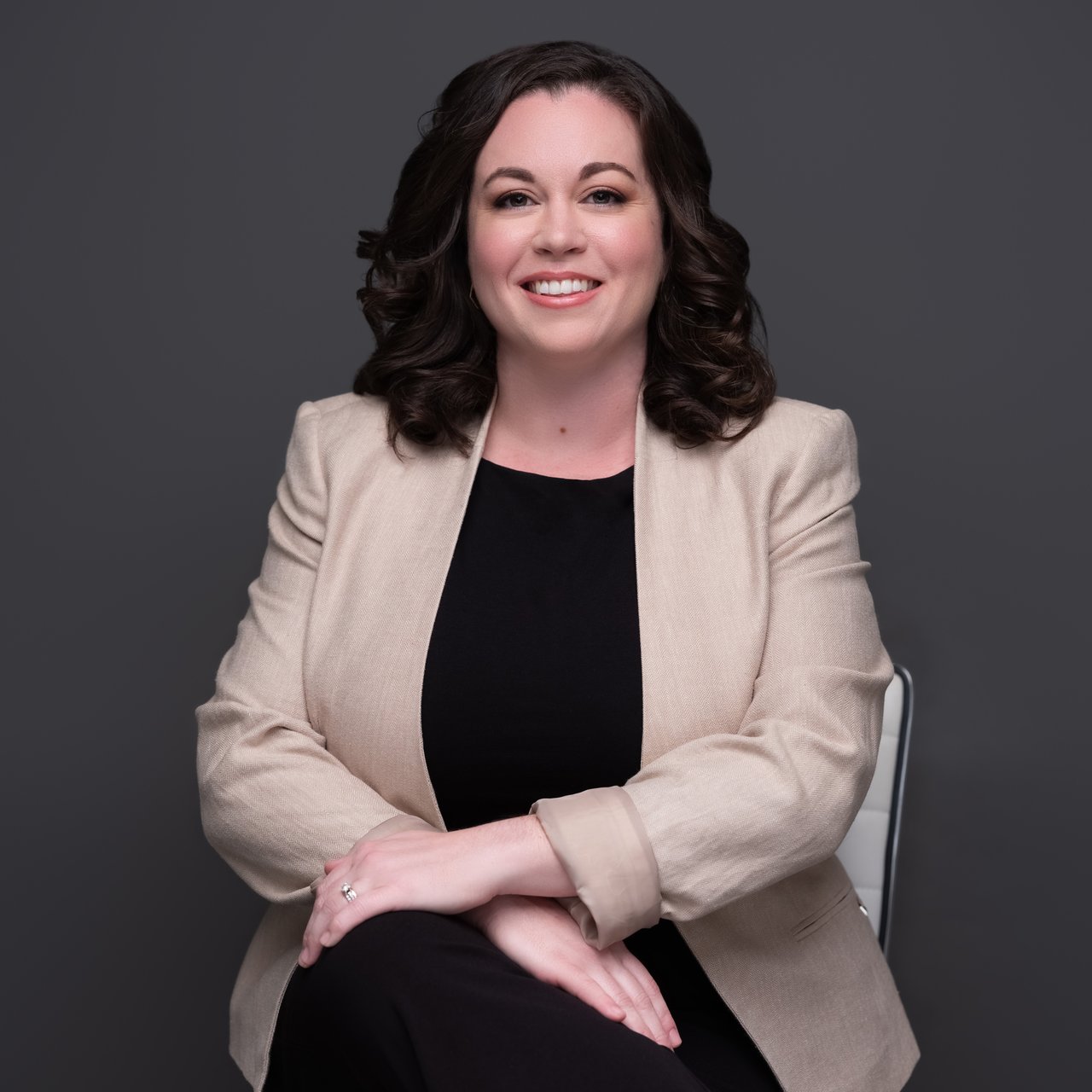 Female Sitting on Chair