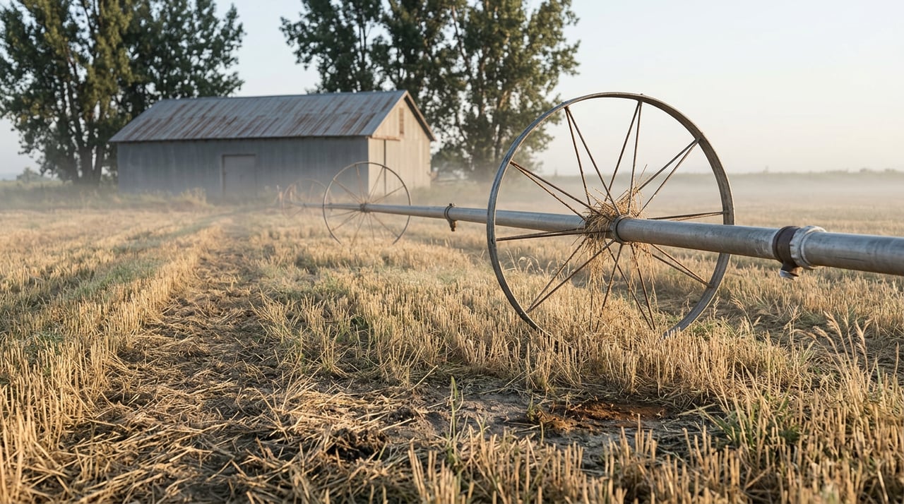 What "Water Rights Included" Actually Means for Farmland Near Merrill This Year