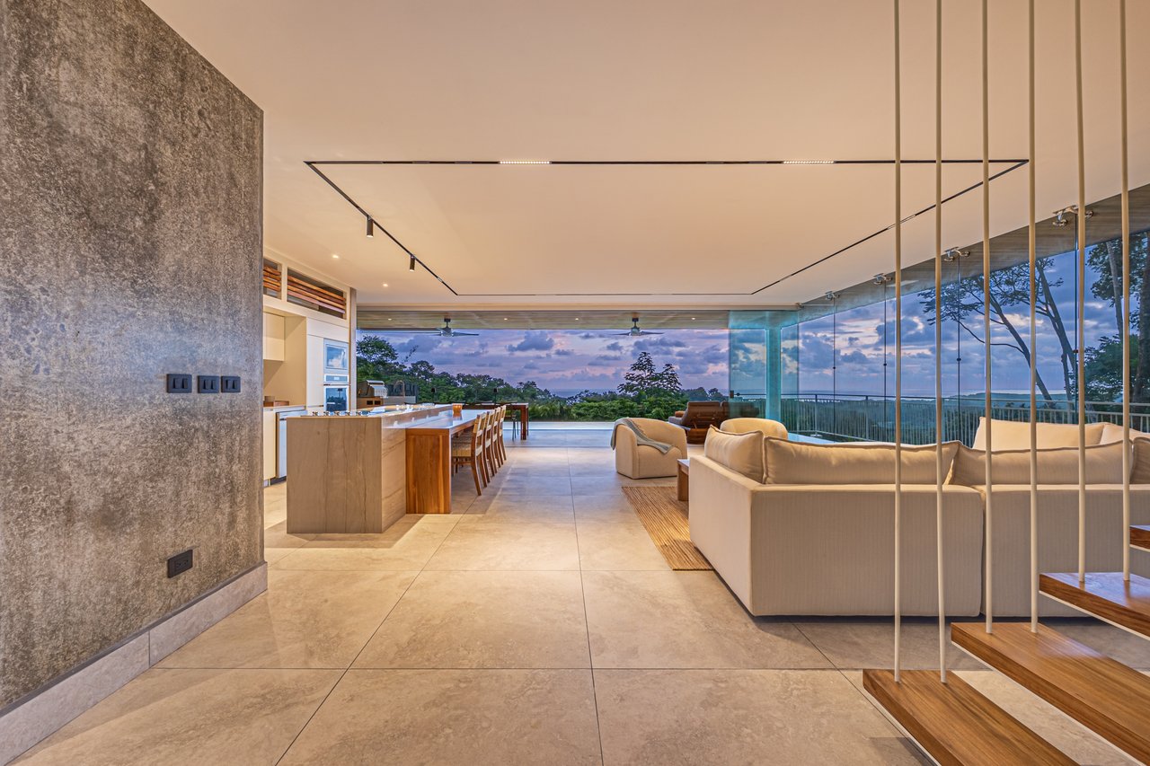 New contemporary tropical villa boasts with a movie theater and views of the iconic whale’s tail