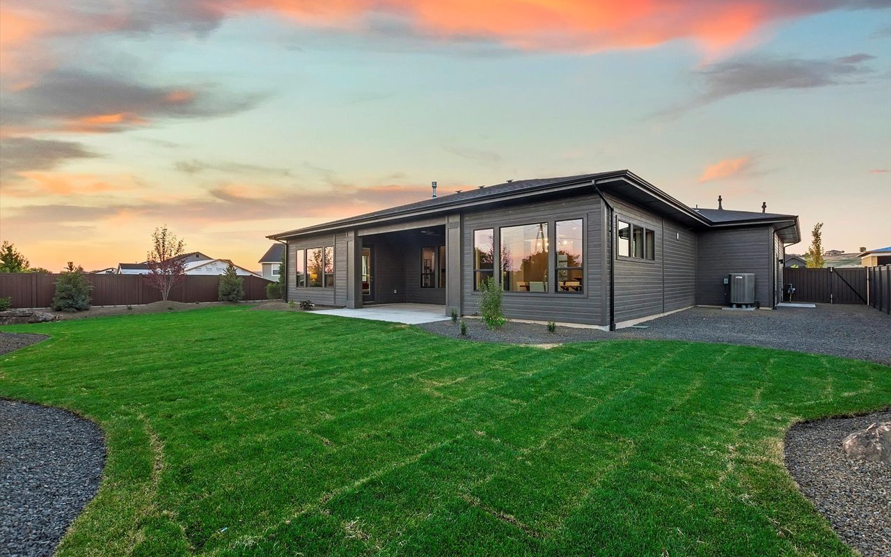 Contemporary Craftsman with Front Entry Courtyard