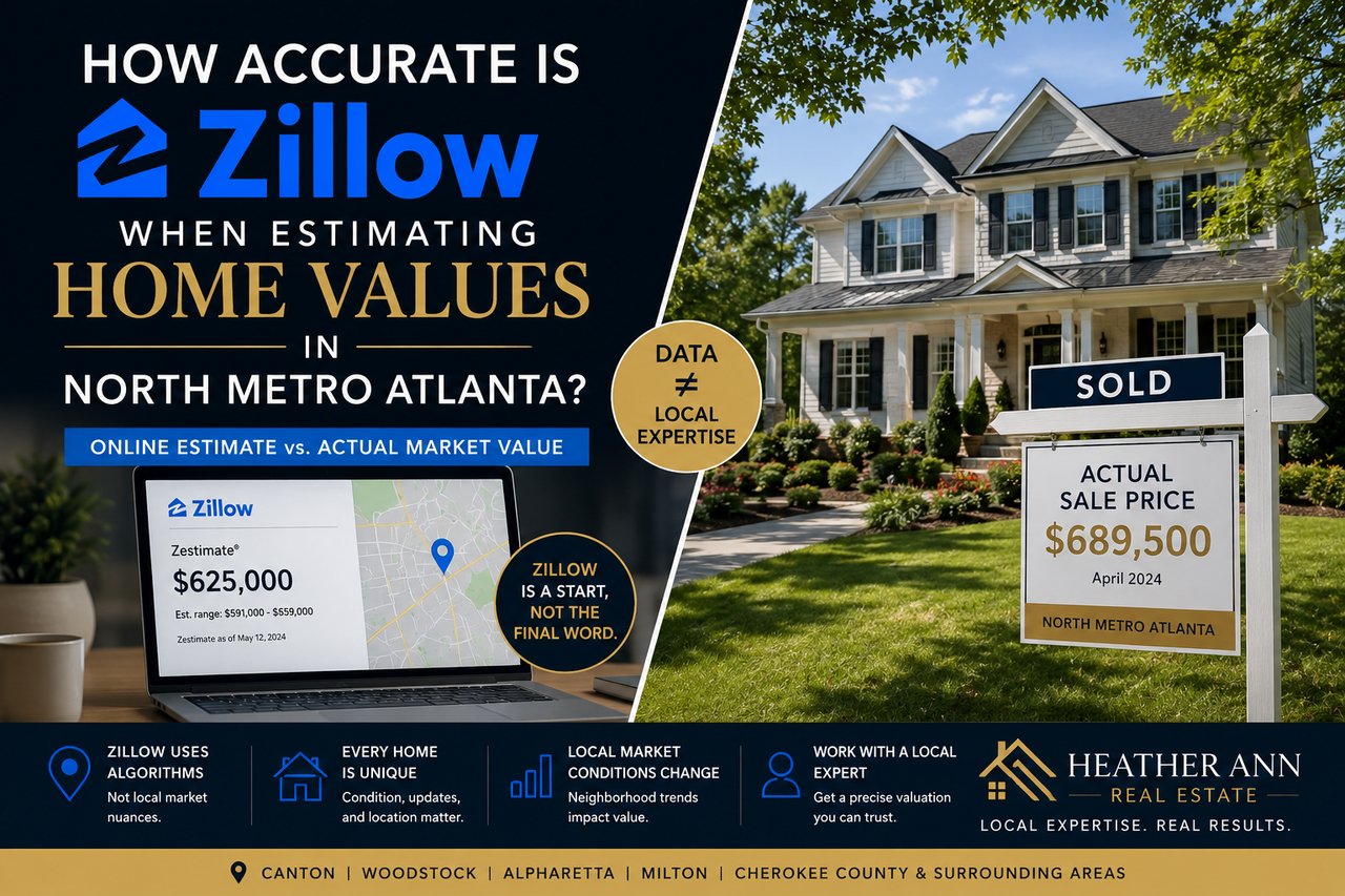 How Accurate Is Zillow When Estimating Home Values in North Metro Atlanta? cover