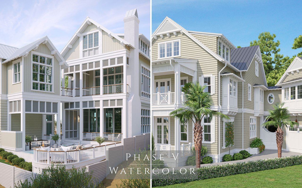 Two Exceptional New Construction Homes in WaterColor Phase V