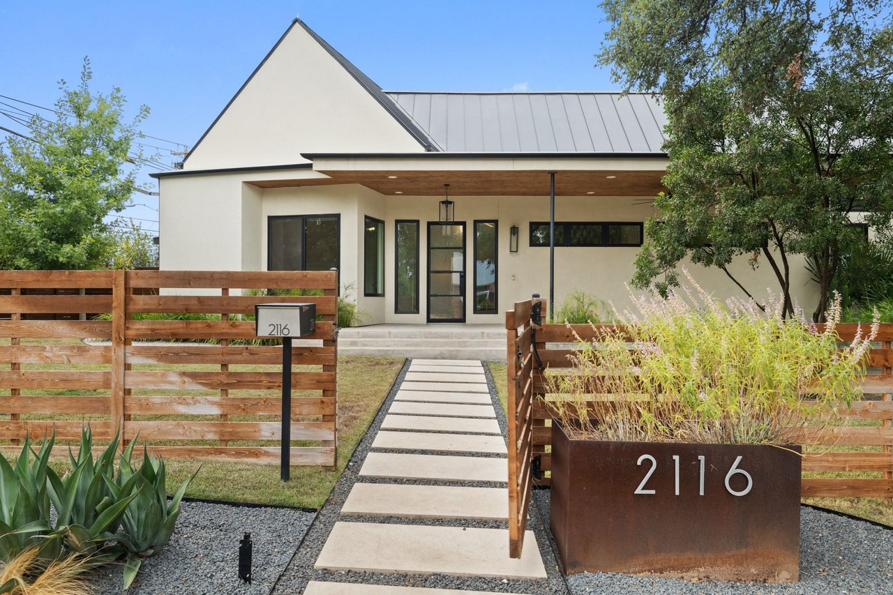 A Private Travis Heights Compound, Steps from Big Stacy and Blunn Creek Greenbelt