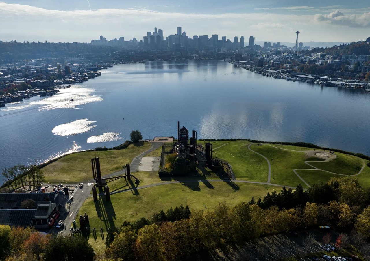 Popular park in seattle Washington