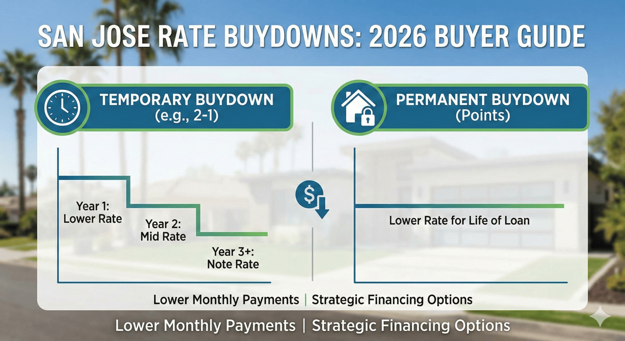 How Do Rate Buydowns Work in San Jose? (2026 Guide)
