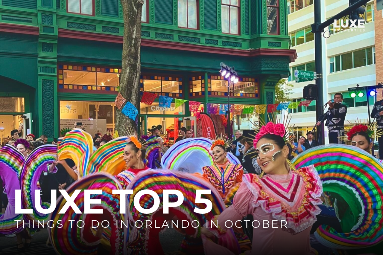 LUXE Top 5: Things to Do in Orlando This October