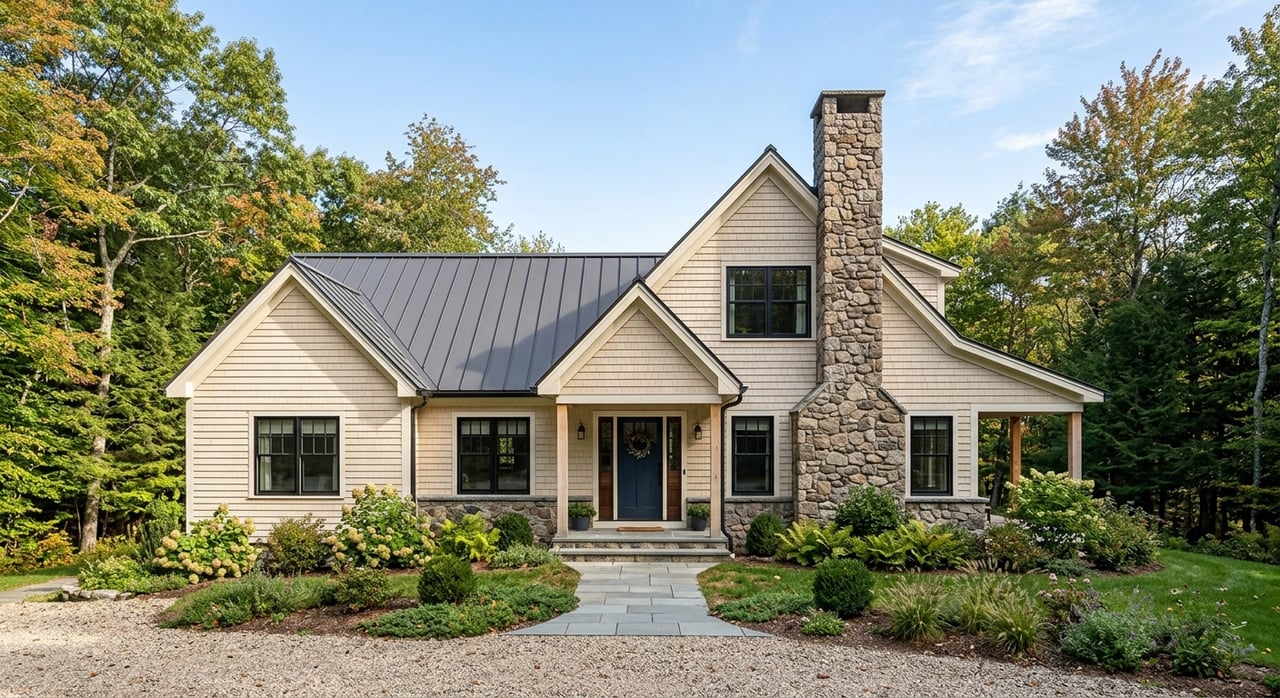 Cabin And Country Home Living In Delaware County cover