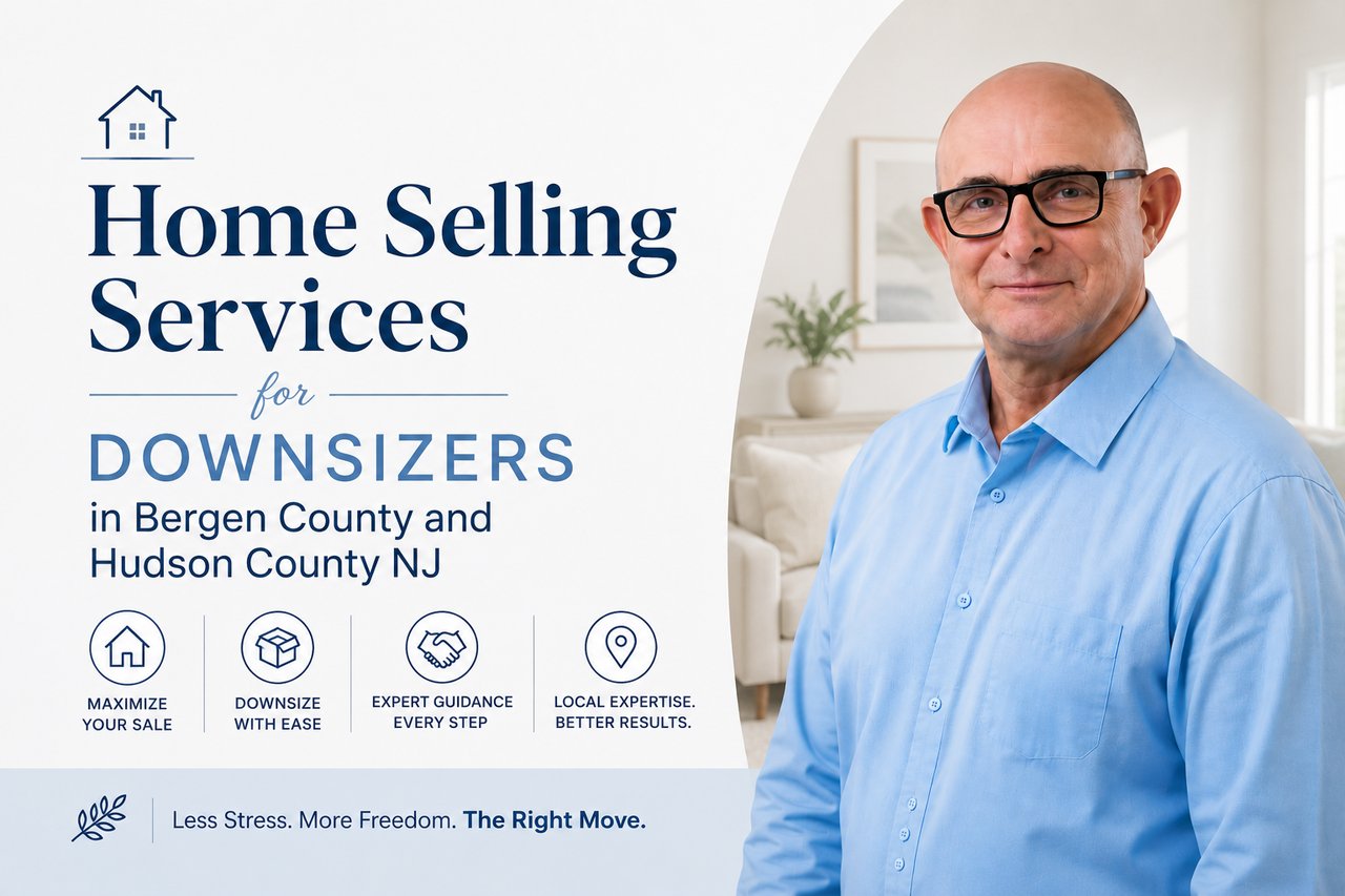 Home Selling Services for Downsizers in Bergen County and Hudson County NJ