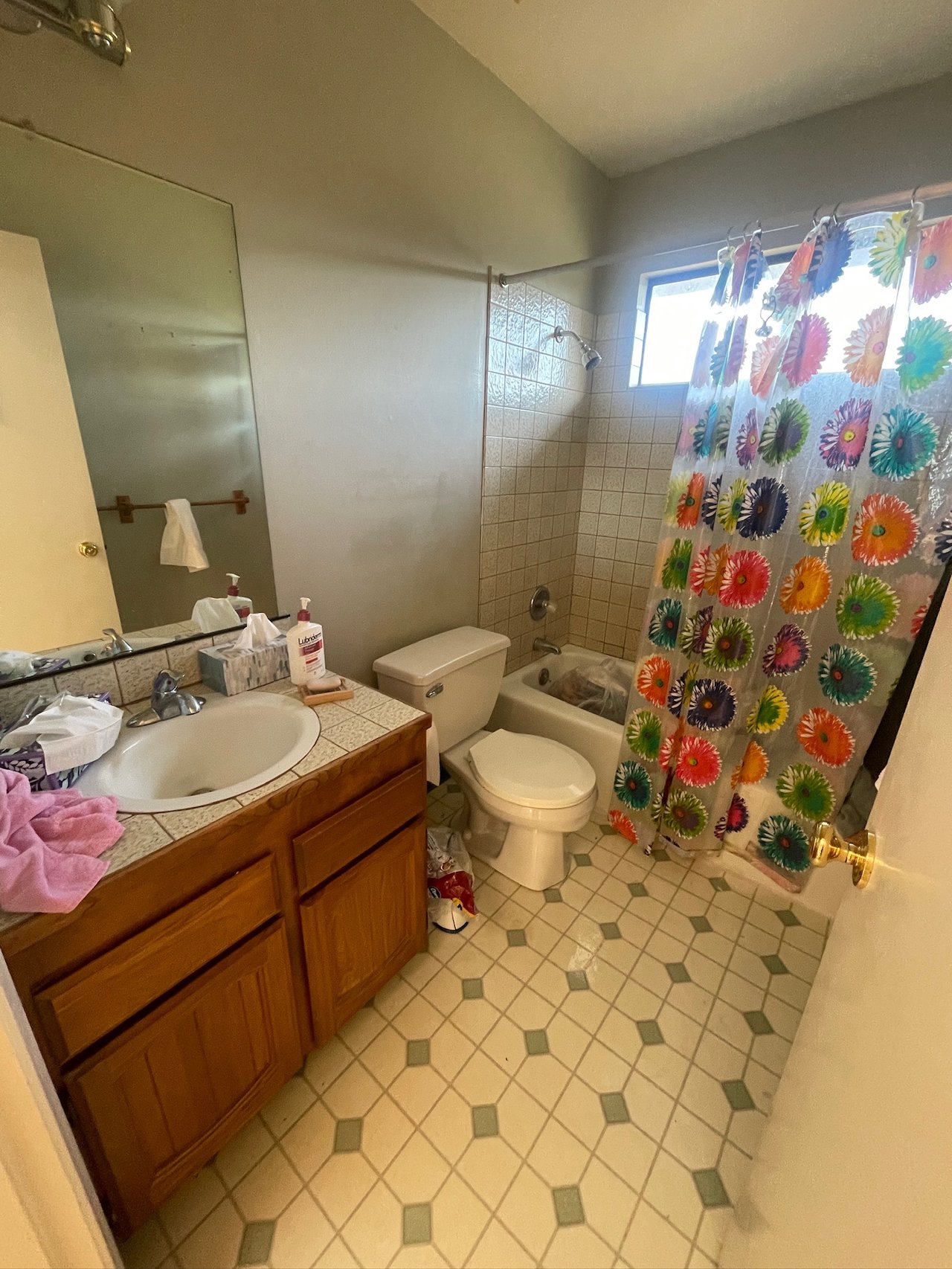 bathroom before remodel