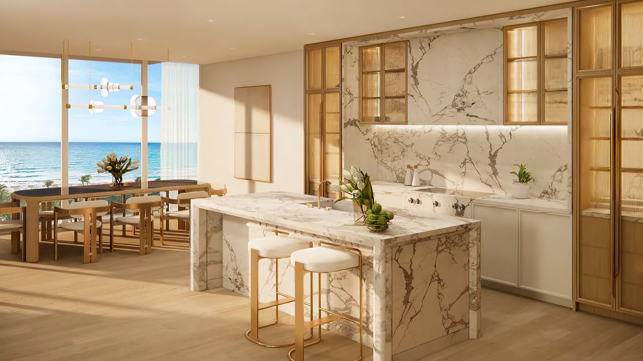 Ritz-Carlton South Beach interior kitchen 