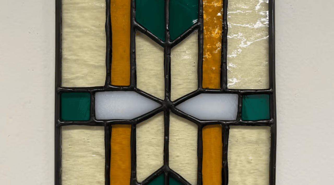 Stained Glass Geometric Panel Workshop with Jill Heuntalman