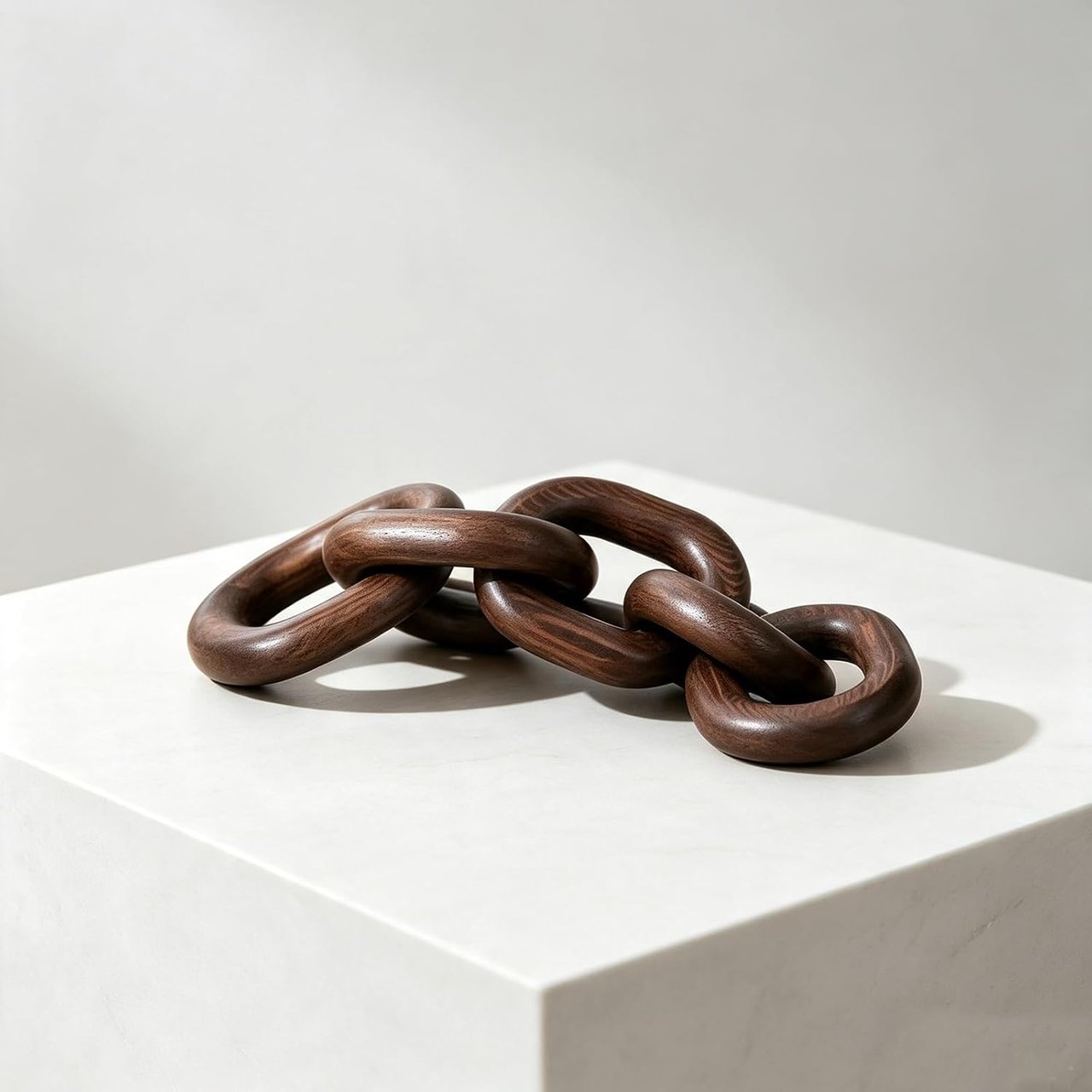 Wood Chain Link Decor