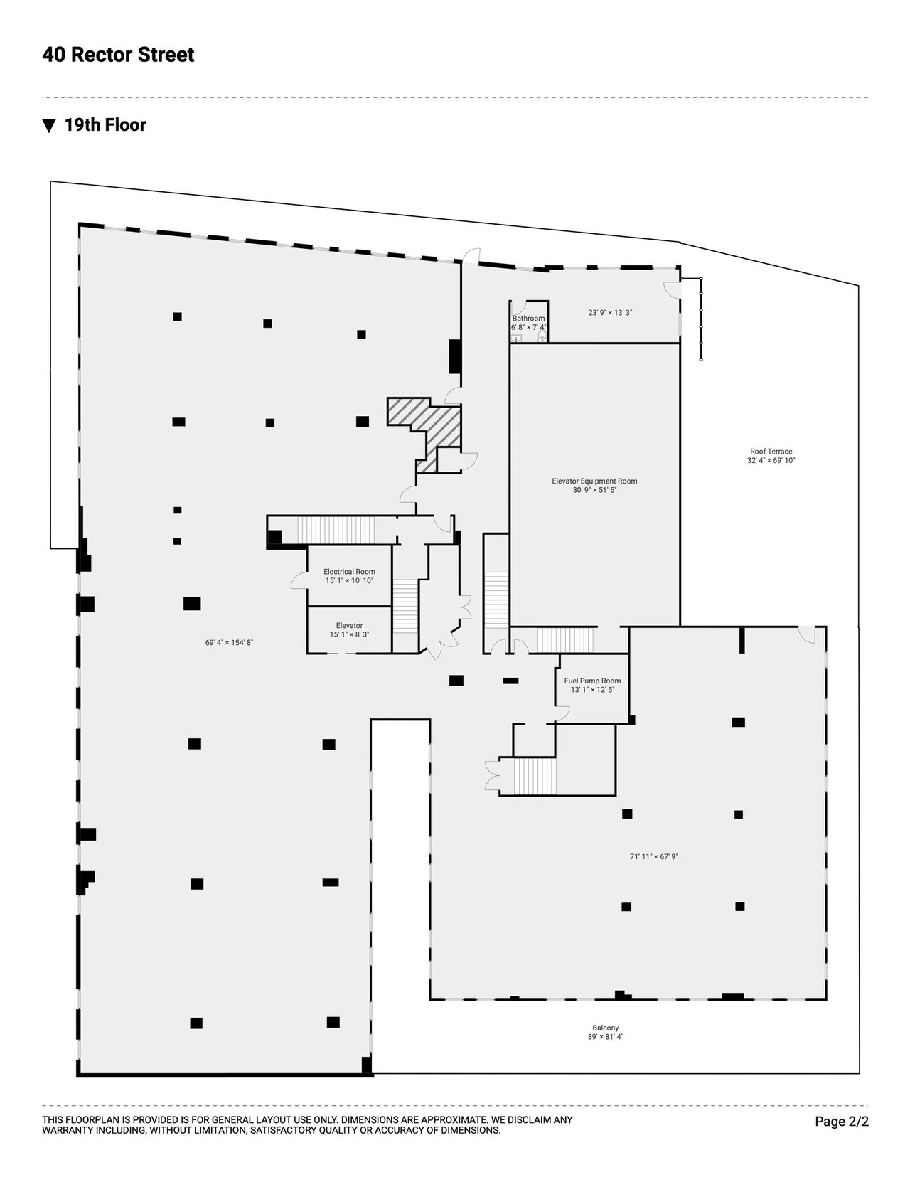 40 Rector Street - Fl 18 & 19