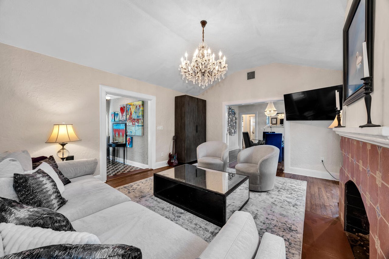 Old Spanish Coral Gables Home with Charming Accents