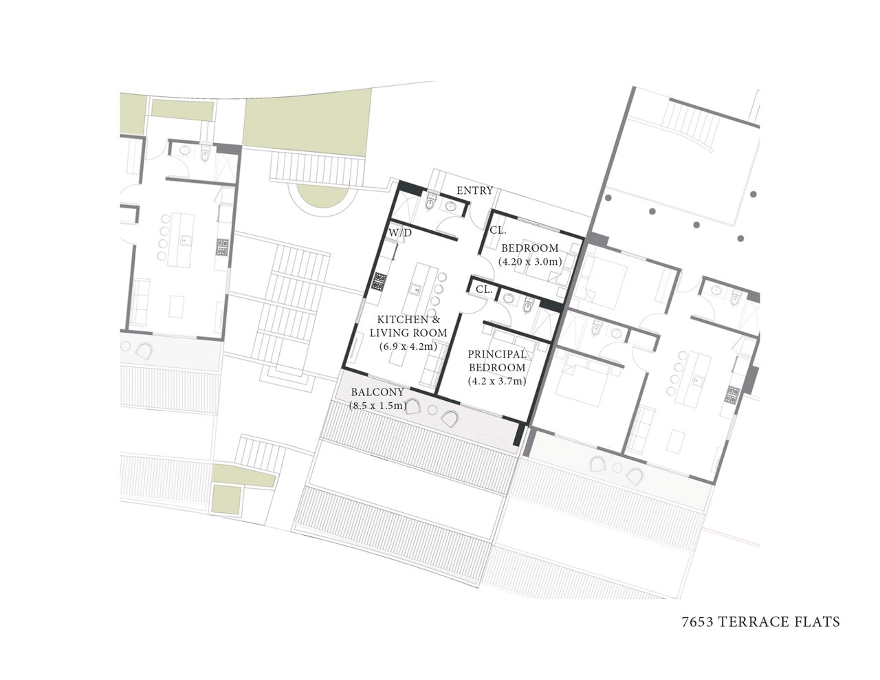 7653 Terraced Flats | Turnkey 2-Bedroom Residence in Las Catalinas