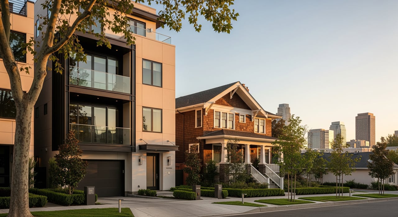 Townhome Vs. House In Downtown San Jose