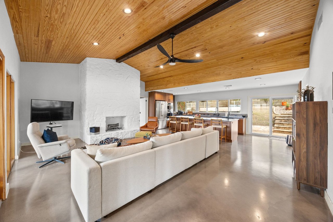 The Ultimate Hilltop Modern Ranch Escape | Upgraded Deck w/ Pool, Panoramic Views, Near Lake Travis and Golf Course